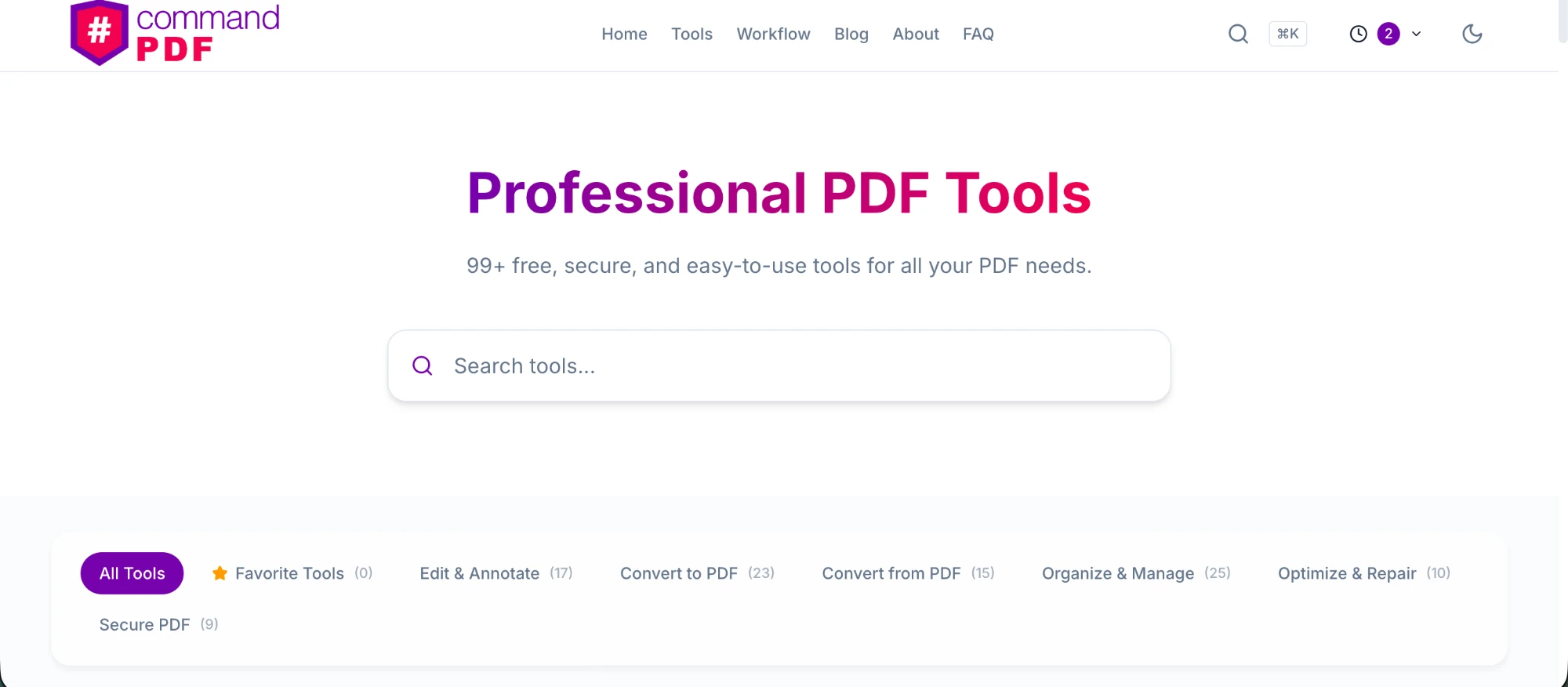 CommandPDF screenshot 3